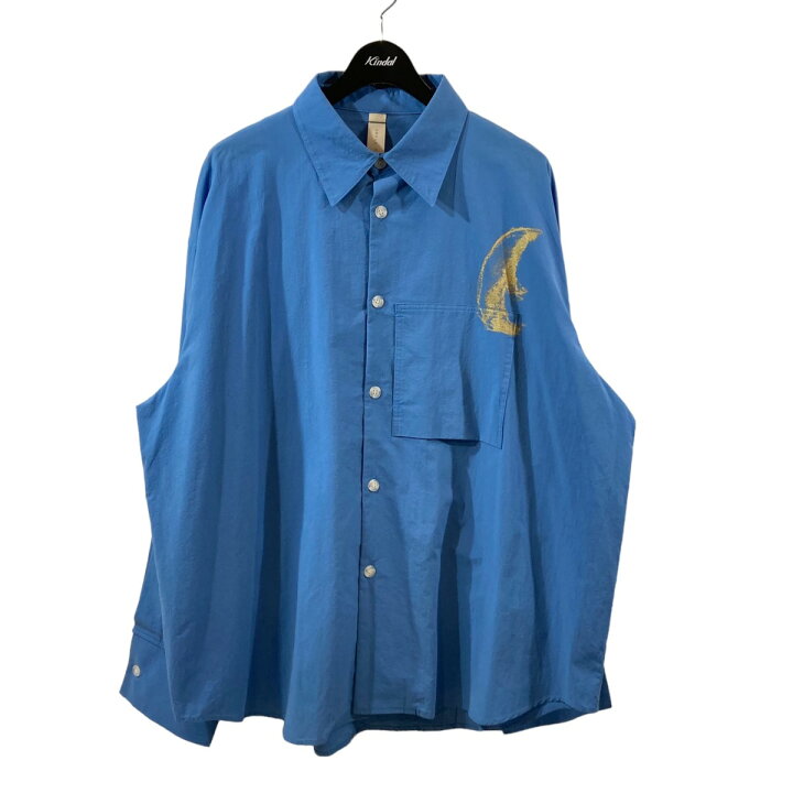楽天市場】【中古】SHINYA KOZUKA 長袖シャツ His Shirt ブルー 