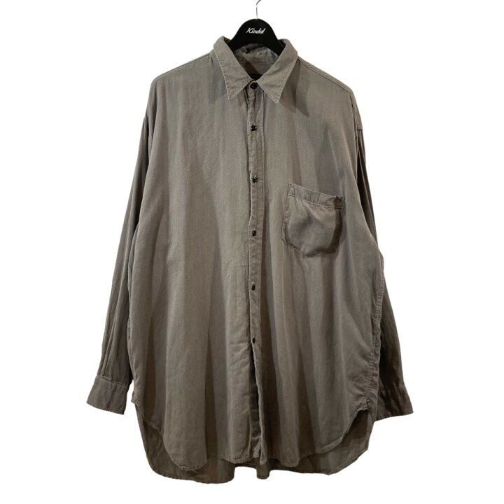 楽天市場】【中古】COMOLI 24SS ヨリ杢 ワークシャツ 長袖シャツ Z01 