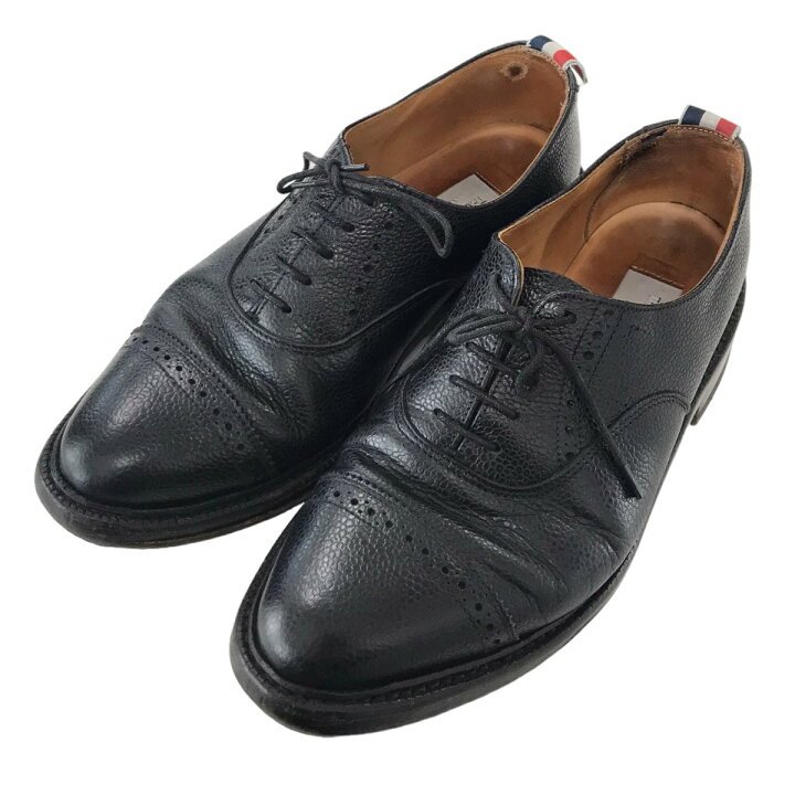 楽天市場】【中古】Thom Browne ストレートチップレザーシューズ 