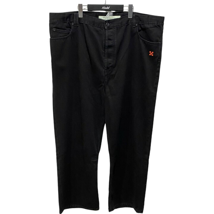 楽天市場】【中古】OFFWHITE OMYA040F19E54024 オーバーサイズデニム 