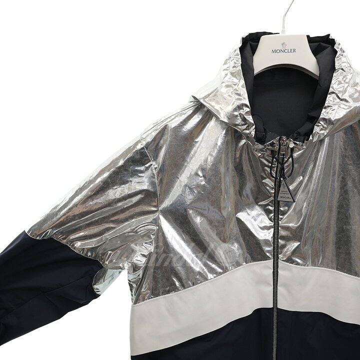 楽天市場】【中古】MONCLER QUINIC バイカラーフーデッドジャケット 