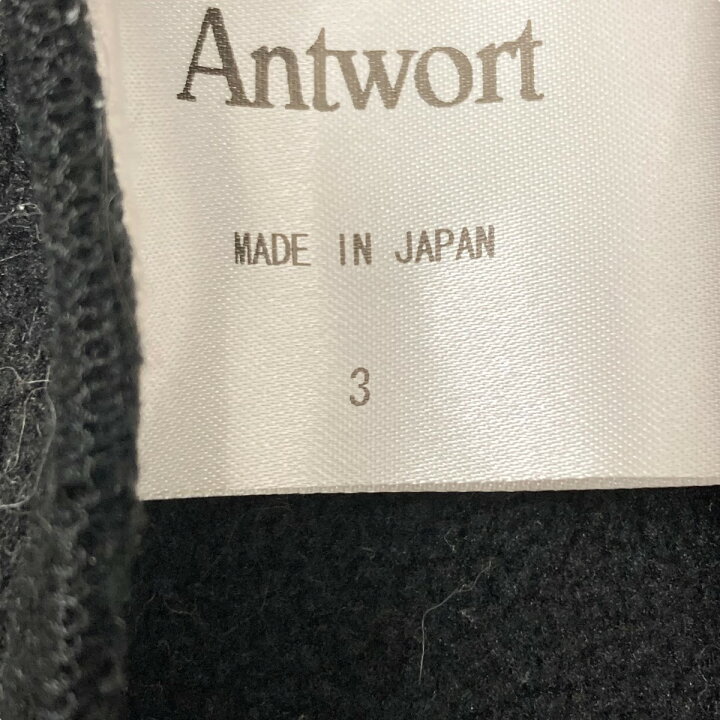 楽天市場】【中古】Antwort フリースジャケット ブラック サイズ：3 