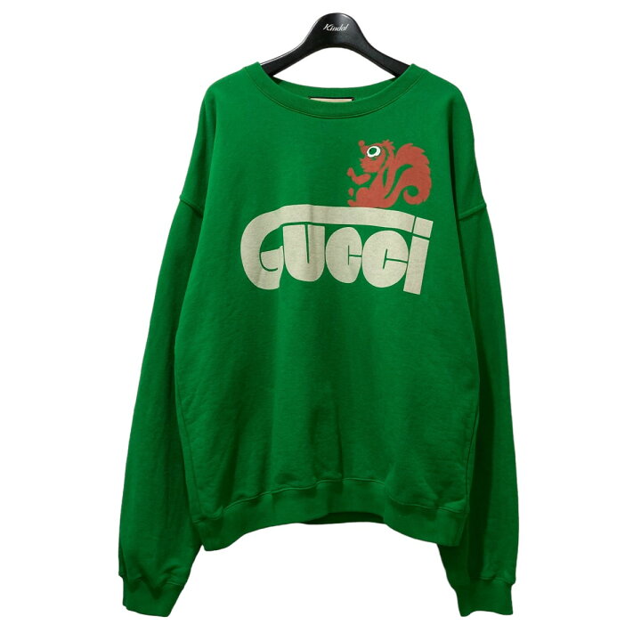 楽天市場】【中古】GUCCI RETRO GUCCI Skunk-Print Sweatshirt クルー 