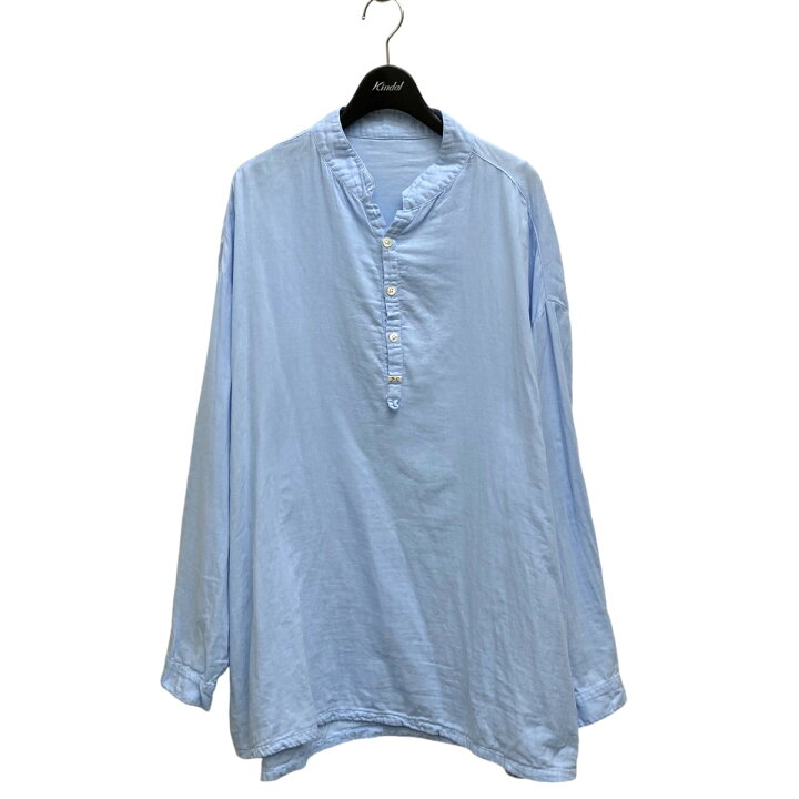 楽天市場】【中古】Porter Classicバンドカラーシャツ スカイブルー 