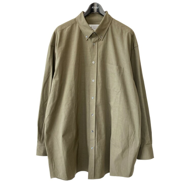 楽天市場】【中古】Maison Margiela 20AW プレーンオーバーシャツ 長袖 