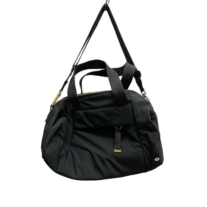 楽天市場】【中古】LULULEMON ショルダーボストンバッグ ブラック 
