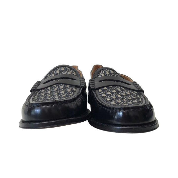 楽天市場】【中古】DIOR オブリークローファー ブラック サイズ：43 