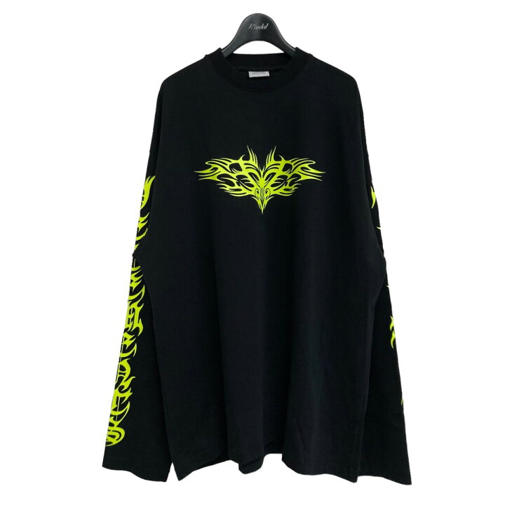 楽天市場】【中古】VETEMENTS 21AW Gothic Logo L S Tee ロング 