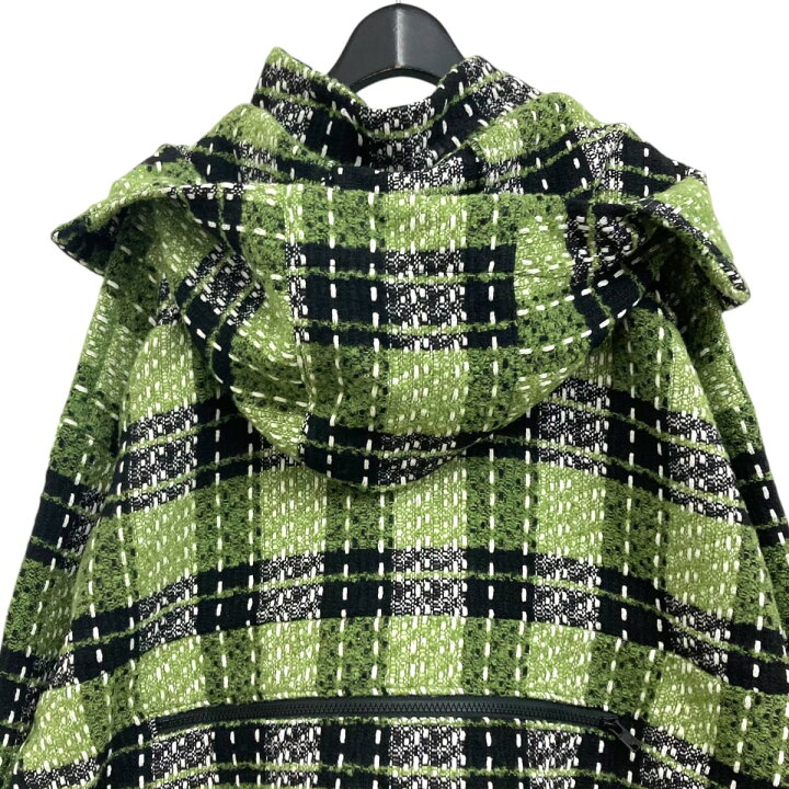 楽天市場】【中古】irojikake チェックパーカー グリーン サイズ：S 