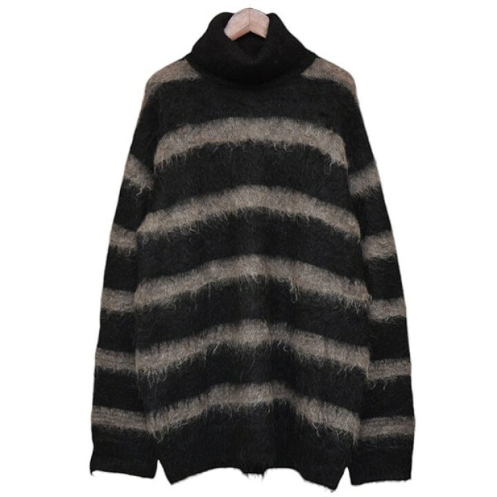 楽天市場】【中古】YOHJI YAMAMOTO モヘアボーダータートルネック 