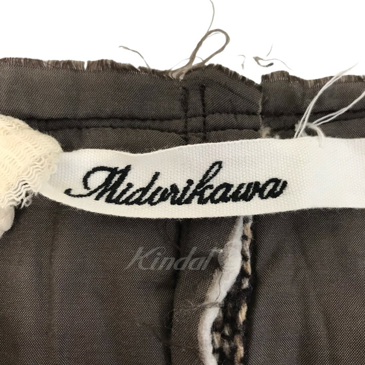 楽天市場】【中古】Midorikawa 22AW ツイードベストMID22AW-VT01 