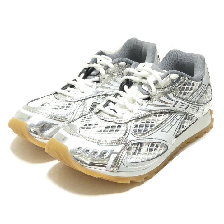 楽天市場】【中古】BOTTEGA VENETA オービットスニーカー シルバー 