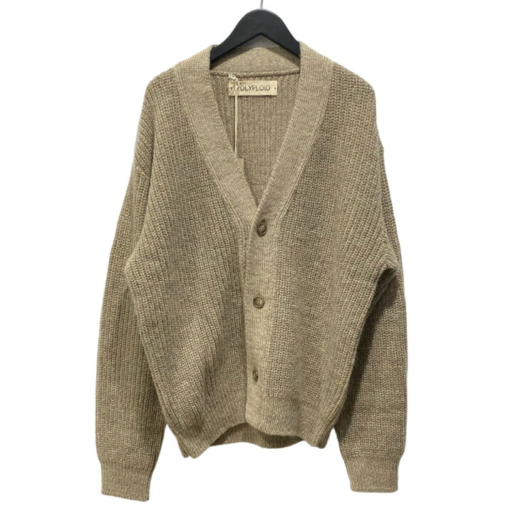 楽天市場】【中古】POLYPLOID KNIT CARDIGAN C カーディガン ベージュ 