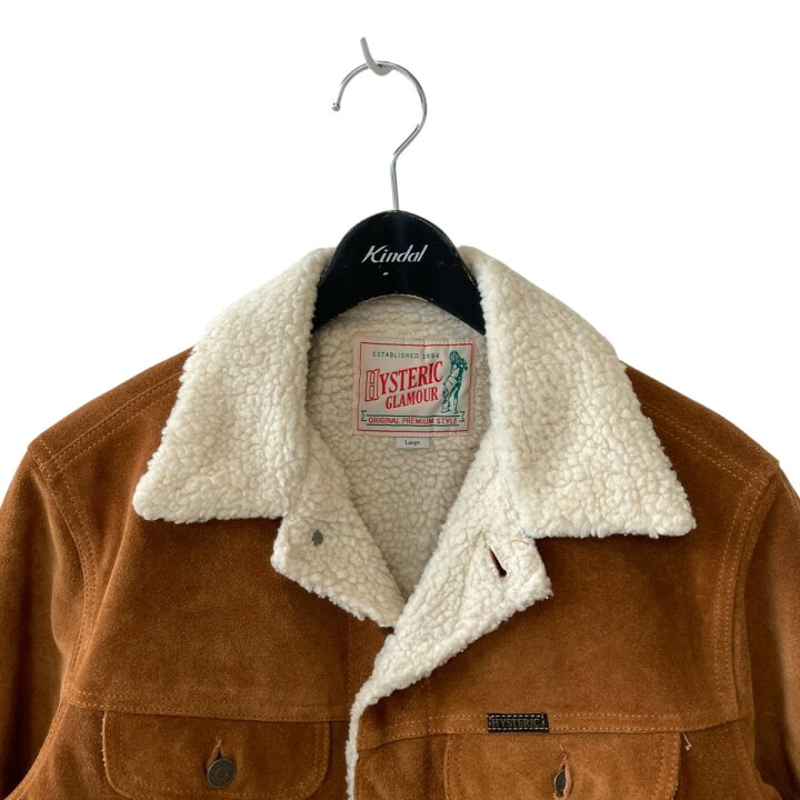 楽天市場】【中古】Hysteric Glamour 裏ボア スエード ランチ  