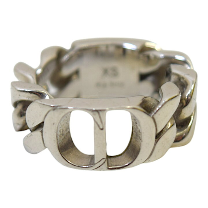 楽天市場】【中古】DIOR CD ICON チェーンリンクリング リルバー 