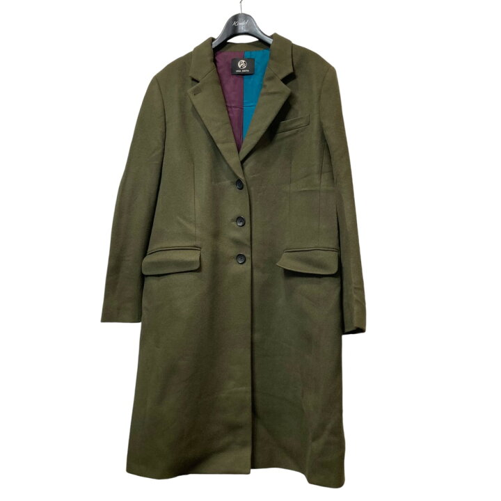 楽天市場】【中古】Paul Smith チェスターコート 6693840 オリーブ 