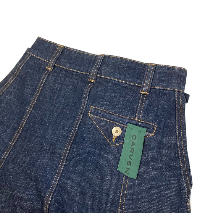 楽天市場】【中古】CARVEN デニムスカート 2620JU012 インディゴ 