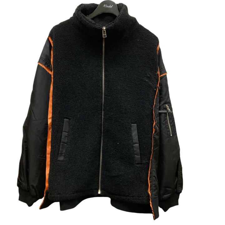 楽天市場】【中古】casane 23AW MA-1ドッキングボアブルゾン 