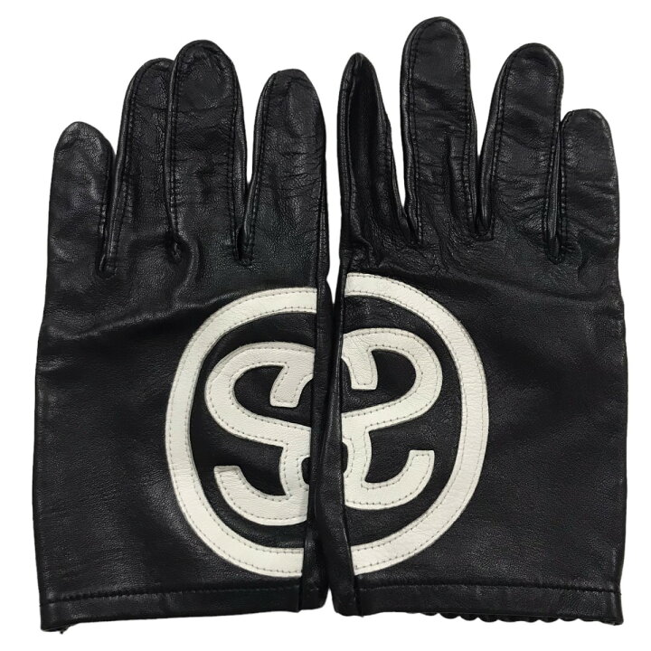 楽天市場】【中古】stussy 23AW「SS Link Leather Gloves」SSリンク  