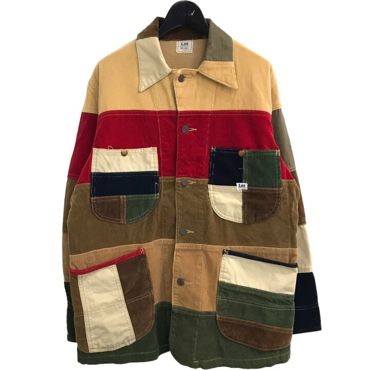 楽天市場】【中古】LEE BERBERJIN別注 パッチワークカバーオール 