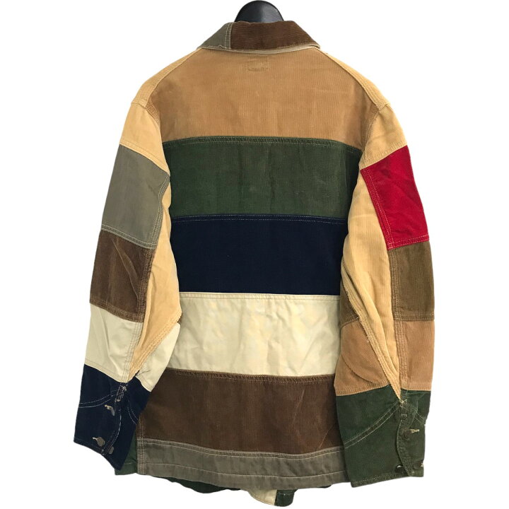 楽天市場】【中古】LEE BERBERJIN別注 パッチワークカバーオール 