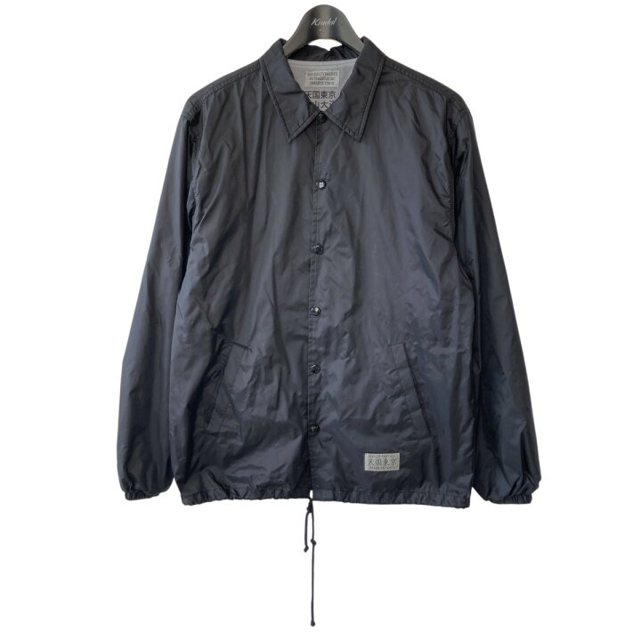 楽天市場】【中古】WACKO MARIA×森山大道 コーチジャケット ブラック 