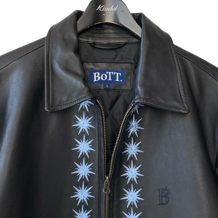 楽天市場】【中古】BoTT 22AW Sparkle Leather Jacket レザー 