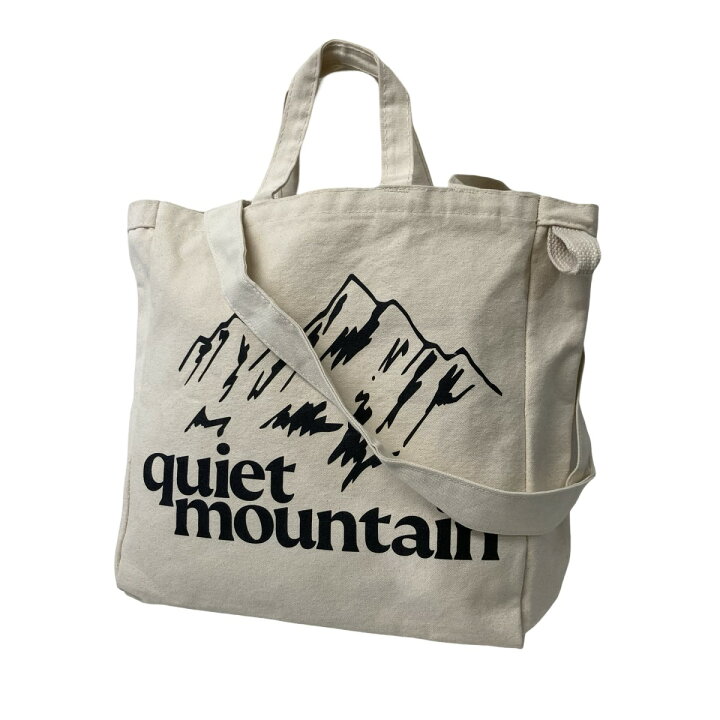 楽天市場】【中古】quiet mountain cafeトートバッグ アイボリー【価格 