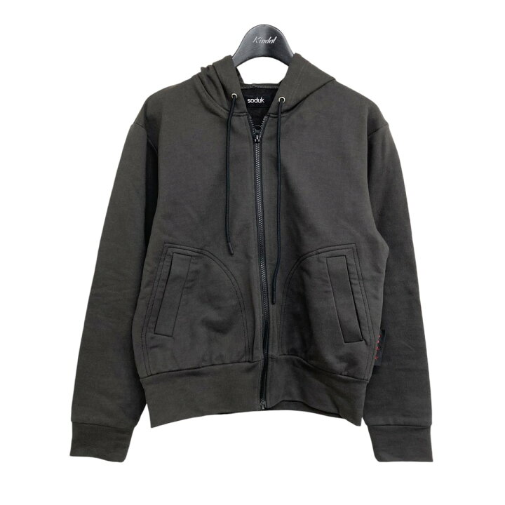 楽天市場】【中古】soduk23AW tag hoodie zip up ジップパーカー 