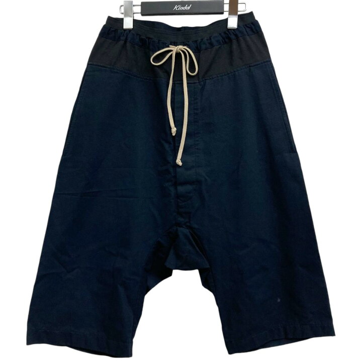 楽天市場】【中古】RICK OWENSサルエルハーフパンツ ネイビー サイズ 