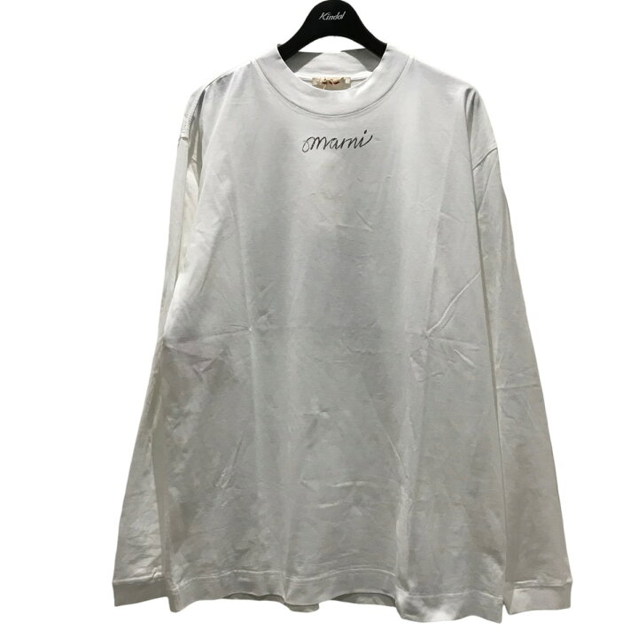楽天市場】【中古】MARNI24AW ロゴロング袖Tシャツ HUMU0242P1 