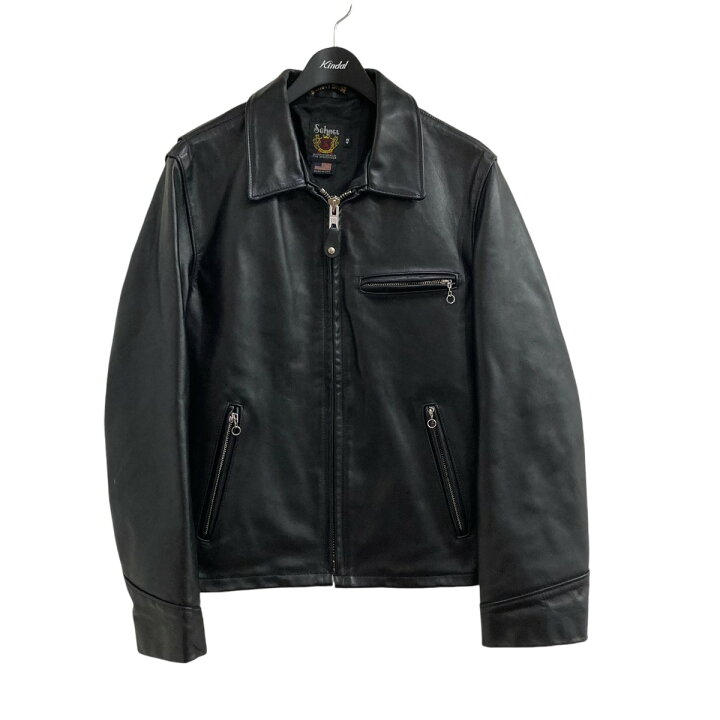 楽天市場】【中古】Schott LEATHER TRUCKER JACKET シングルライダース  