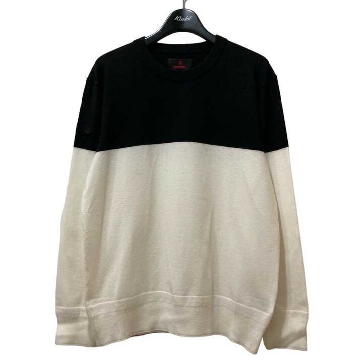 楽天市場】【中古】BRIEFING バイカラークルーネックニット BRG213M52  