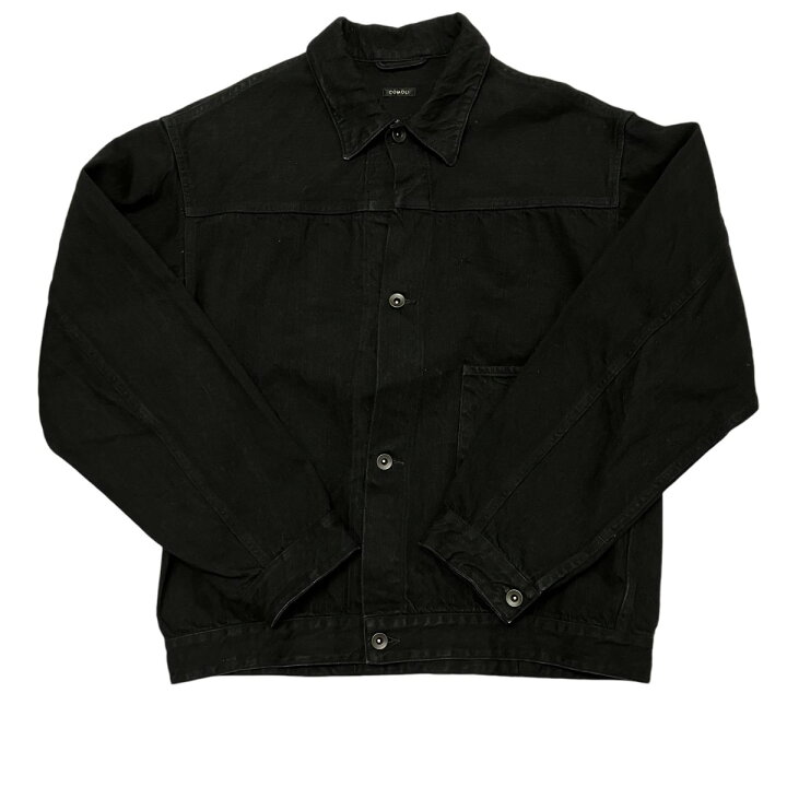 楽天市場】【中古】COMOLI 23SS デニムジャケット X01-01001 ブラック 