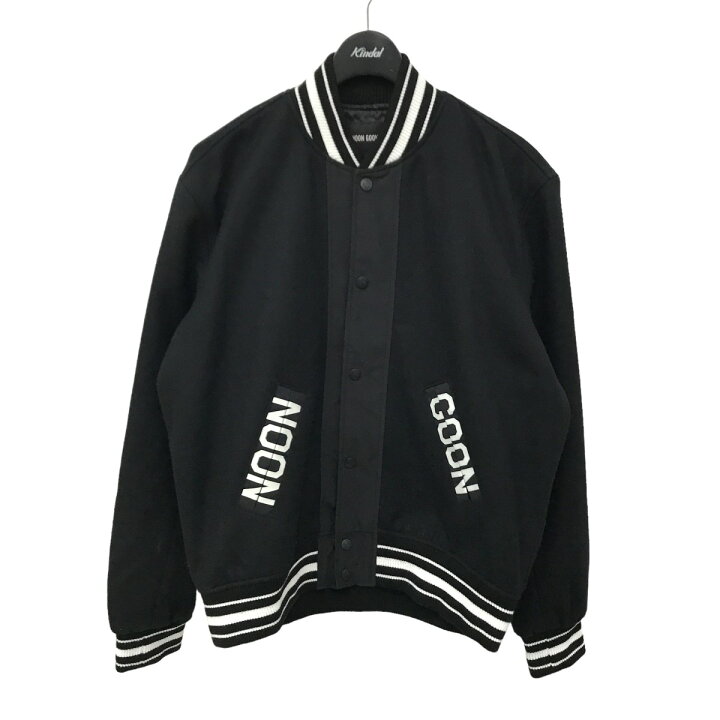 楽天市場】【中古】NOON GOONS ロゴ ウールメルトンスタジャン 