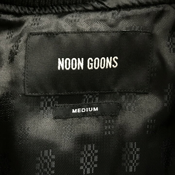 楽天市場】【中古】NOON GOONS ロゴ ウールメルトンスタジャン 