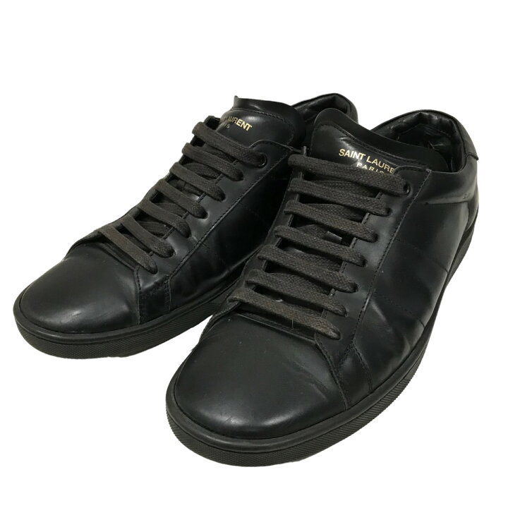楽天市場】【中古】Saint Laurent Parisレザースニーカー 417849 