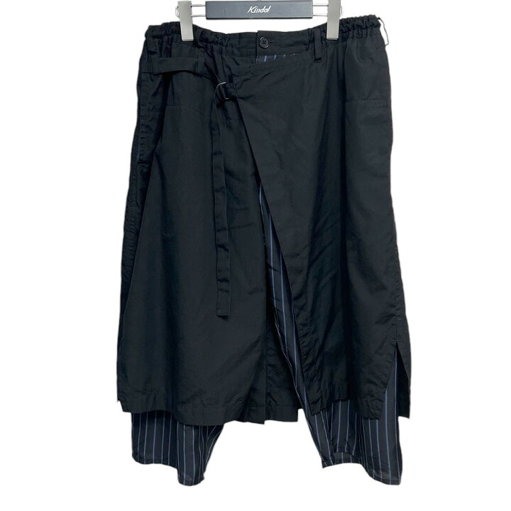 楽天市場】【中古】Yohji Yamamoto pour homme ストライプラップパンツ 