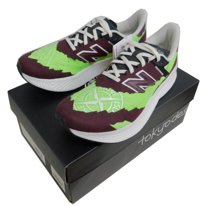 楽天市場】【中古】NEW BALANCE × Stone Island MARSELSO ローカット 