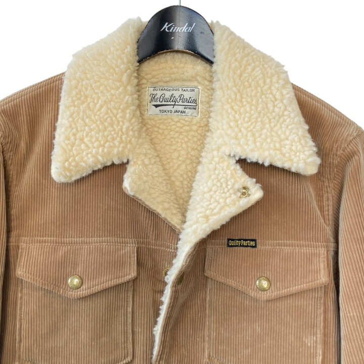 楽天市場】【中古】WACKO MARIA 15AW CORDUROY BOA JACKET ボア  