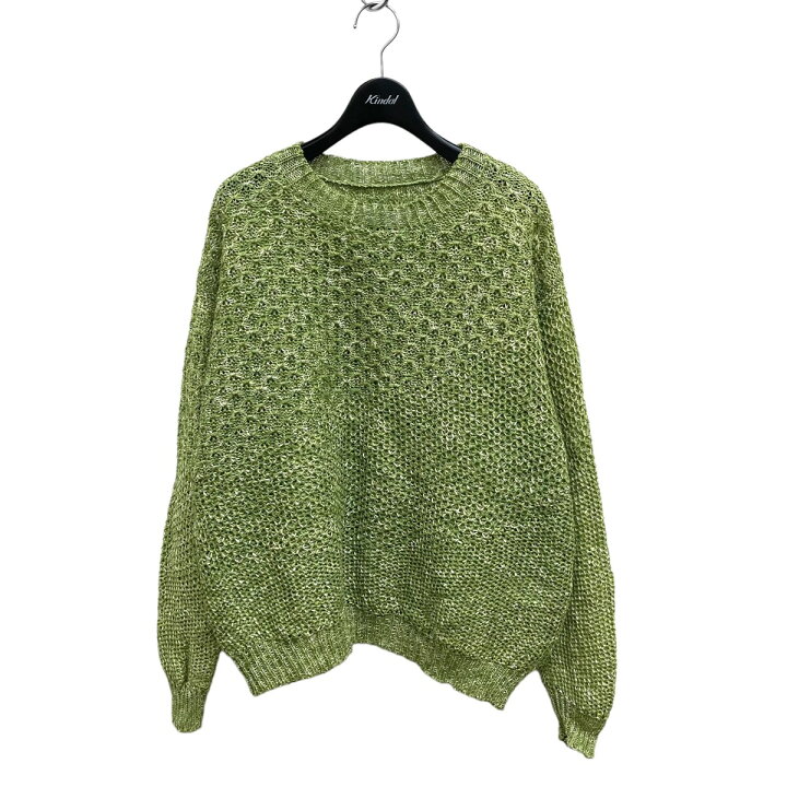 楽天市場】【中古】amachi．23SS Washi Knit Green ニット 012KW-3 