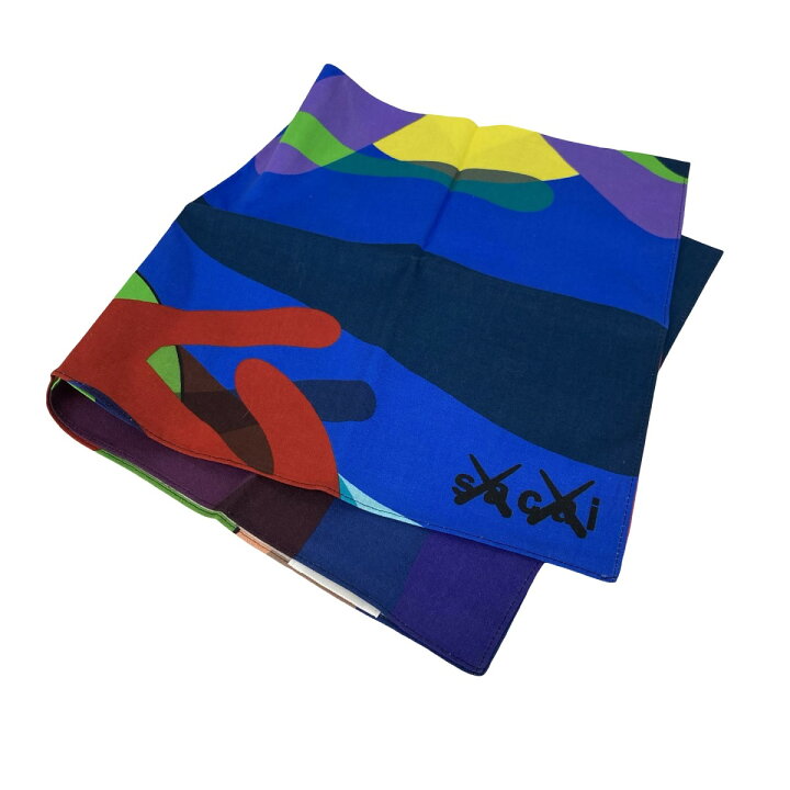 楽天市場】【中古】SACAI×KAWS バンダナスカーフ 21-0313S マルチ 
