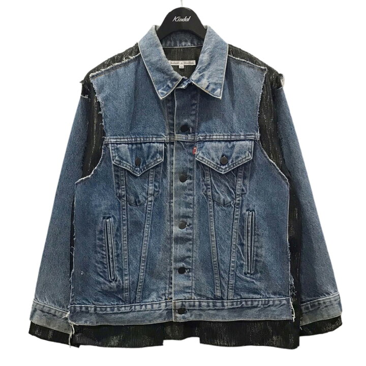 楽天市場】【中古】Rebuild by Needlesリメイクデニムジャケット Jean 