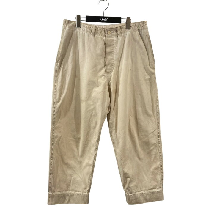 楽天市場】【中古】kaval ダメージ加工パンツ アイボリー サイズ：M 