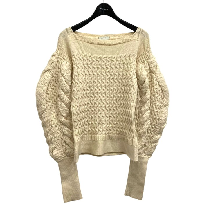 LEMAIRE ルメール ニット・セーター M アイボリー 【古着】【中古】 