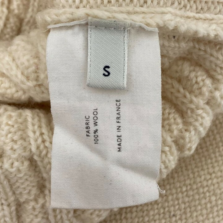 LEMAIRE ルメール ニット・セーター M アイボリー 【古着】【中古】 