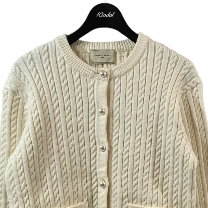 楽天市場】【中古】UNITED ARROWS C／P ケーブルカーディガン ニット 