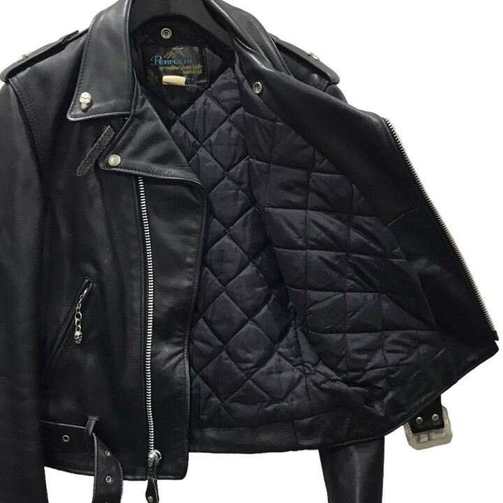 楽天市場】【中古】Schott ダブルライダースジャケット 613XX ブラック 