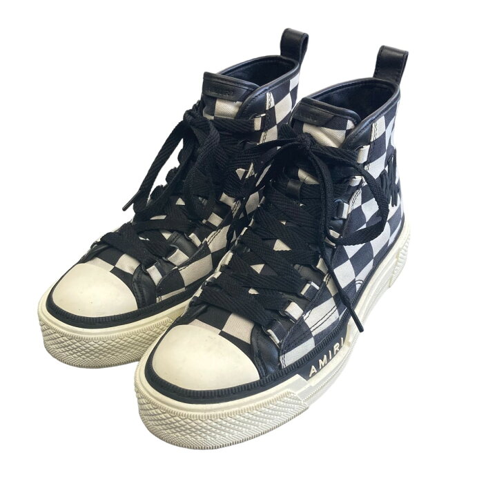楽天市場】【中古】AMIRI「CHECKERED MA COURT HI」 ハイカット 