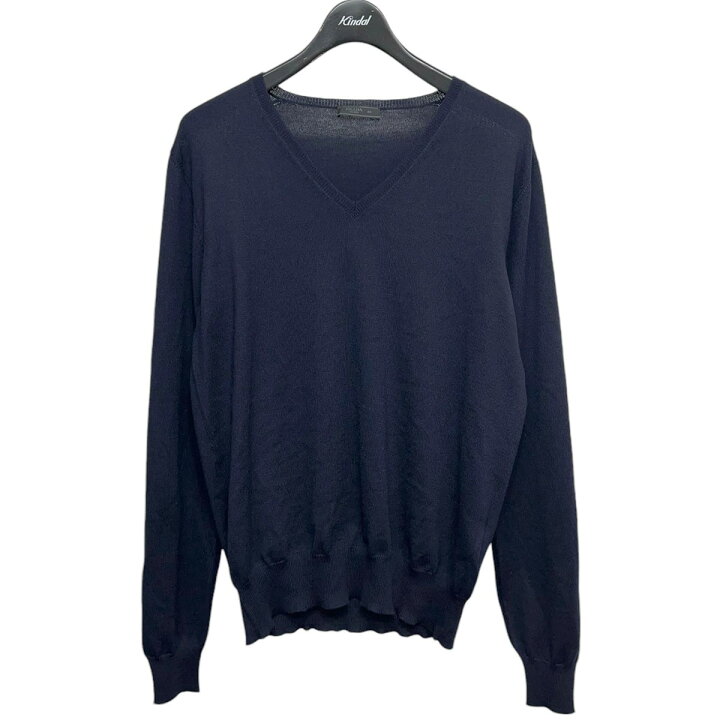 楽天市場】【中古】PRADA ウールVネックニットセーター セーター 